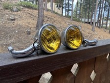 Original Vintage 1940s Teleoptic Fog King 5 Lamps 1950s Clean Condition Rat Rod