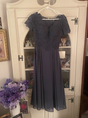 LTLanting Fancy Gray Formal wedding Dress 2 NWT