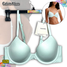 NWT Calvin Klein 32B Perfectly Fit Full Coverage Bra F3837 Moonlight Jade