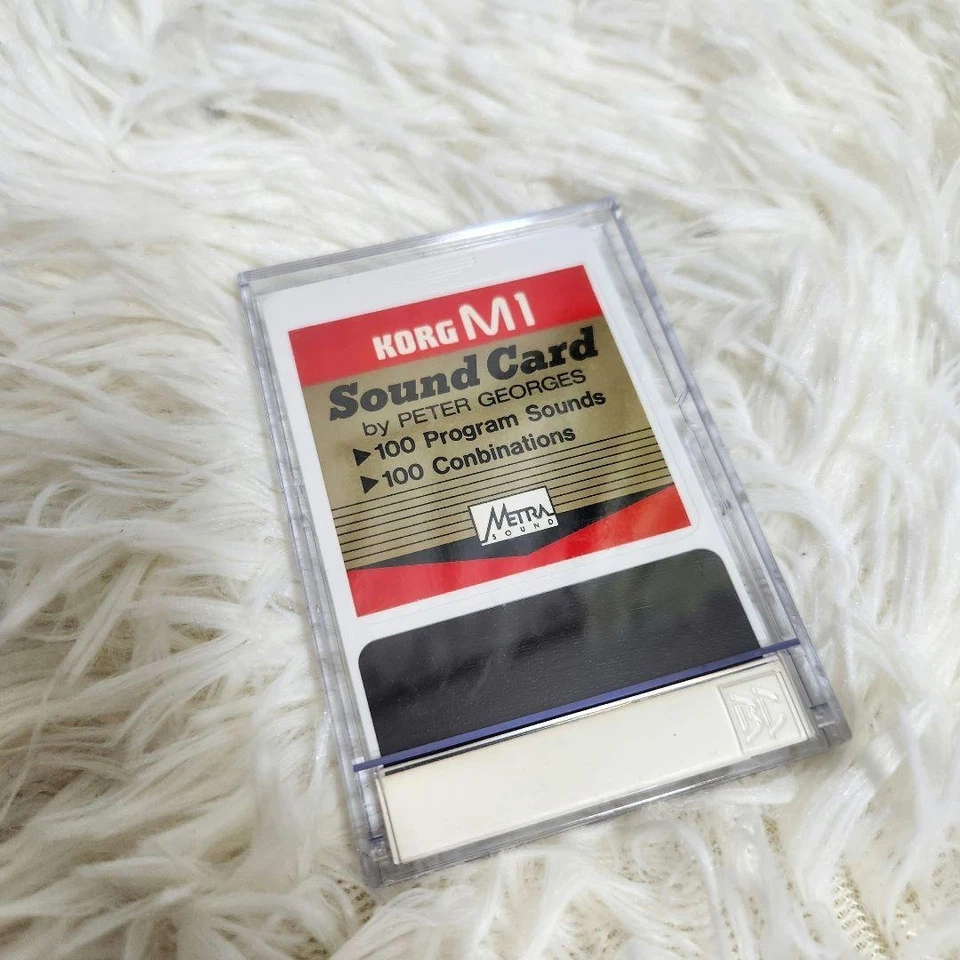 KORG M1 Synthesizer Sound Card - Image 2 of 3