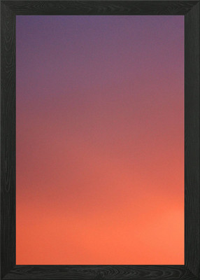 Farbverlauf gerahmtes Wandbild Poster Leinwanddruck Bild