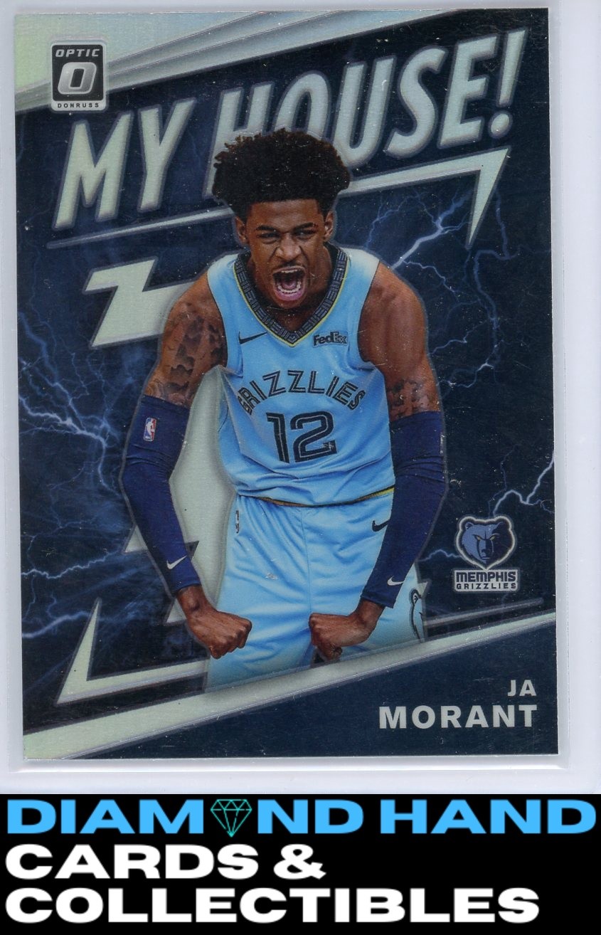 2019-20 Donruss Optic #7 Ja Morant My House! Holo