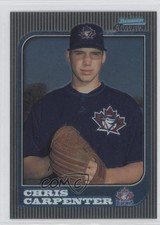 1997 Bowman Chrome Chris Carpenter #156 0l1
