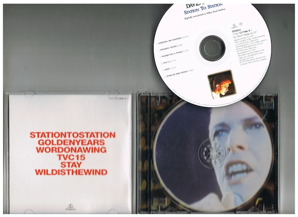 CD - David BOWIE - STATION TO STATION - german Press REMASTERED !! - Bild 2 von 3