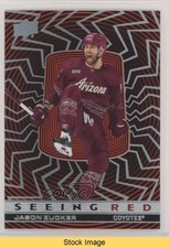2023-24 Extended Series Seeing Red Silver Spectrum Jason Zucker #SR-47 READ 1c8j