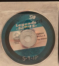 055 RIGHTEOUS BROTHERS ORBISON   LEGENDS  KARAOKE CDG LOT FL GA
