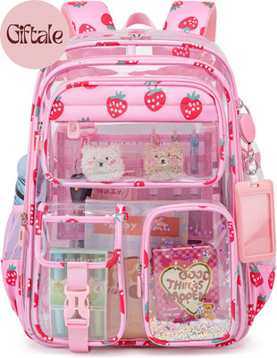 Clear Backpack for School,Transparent Backpack Stadium Events,Heavy Duty Clear B