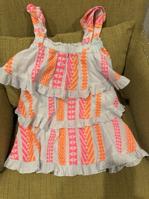 petra embroidered tunic dress Petra Tiered Tunic Dress