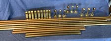 Various Salvaged Wardrobe / ￼ Cupboard Rails With Fittings