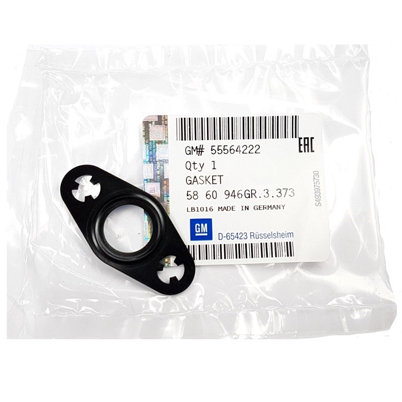 OEM Vauxhall Astra Corsa Zafira Insignia Turbo Oil Return Pipe Gasket 55564222