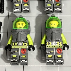 LEGO Atlantis Diver w/ Flippers Minifigure Lot atl006 atl008 lot Of 4 C5 5