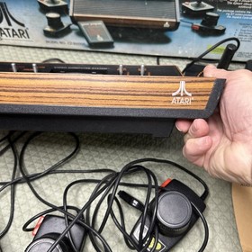 ATARI CX-2600 VIDEO COMPUTER SYSTEM 1980 Original Box Tested Works Very Clean