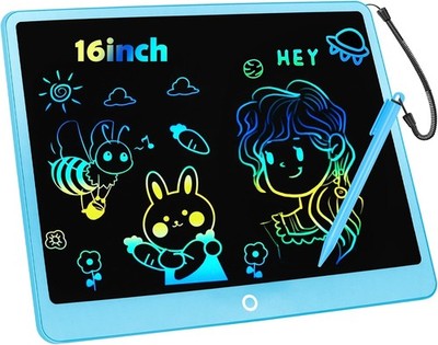 Bunte 16 Zoll LCD Schreibtafel für Kinder | Maltafel Digital