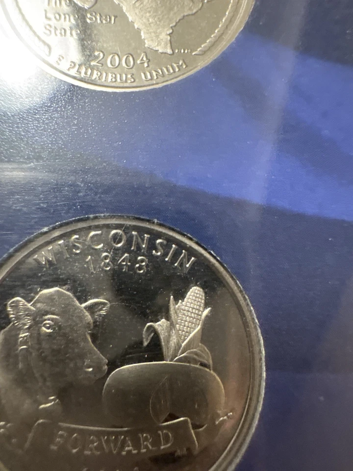 2004-S 50 State Quarters Proof Set w/ Box – United States Mint San Francisco - Image 3 of 4