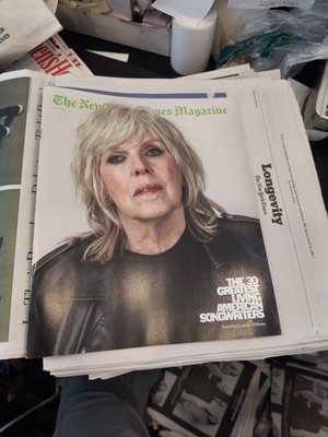 The New York Times Sunday May 3rd 2026 The New York Times Mag Lucinda Williams 