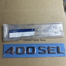 A1408170915 Mercedes-Benz W140 400SEL Heck Emblem Kofferraum Logo Emblem...