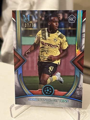 2022 Topps Museum Collection UCL Sapphire /75 Jamie Bynoe-Gittens #43 Rookie RC