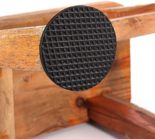 12Pcs Circular Black Non-Slip Self Adhesive Rubber Feet Pads Protectors Furnitur