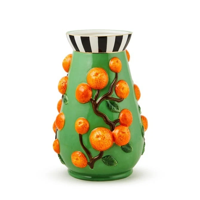 MacKenzie-Childs Tutti Frutti Vase - Thumbnail 5