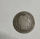 1898 P Barber Dime Silver Circulated United States 10 Cent Nice Coin USA