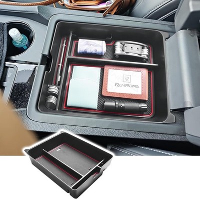 Center Console Organizer for Honda Pilot 2023-2026, Ridgeline 2024-2025, Red