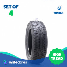 Set Of 4 Used 22560r17 Bridgestone Blizzak Ws80 99h - 8.5-10.532 Set Of 4 Used 22560r17 Bridgestone Blizzak Ws80 99h - 8.5-10.532