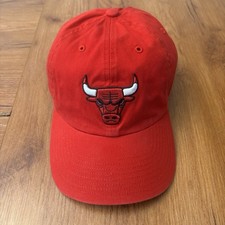   47 Brand Chicago Bulls Adjustable Strapback Red Hat Cap OSFA NBA Basketball