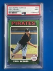 2024 Topps Heritage High Number - Paul Skenes #594 Green Border (RC)