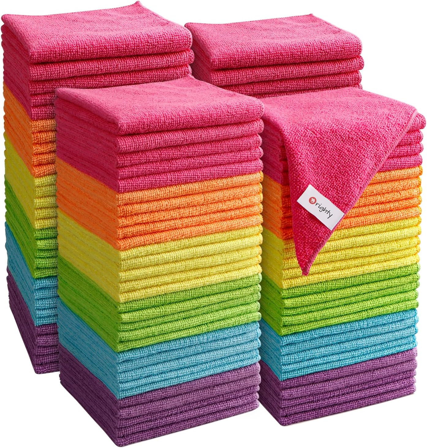 Chiffons en microfibre ultra absorbants pour vitres et surfaces sans trace