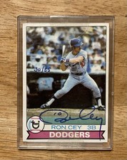 Ron Cey 2004 Topps Originals Certified Auto Autograph Card #'ed 30/55
