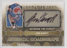 2012-13 ITG Between the Pipes GoalieGraph John Garrett #A-JGA Auto 12ih