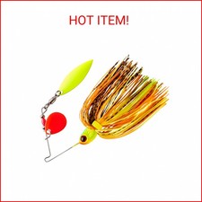 BOOYAH Pond Magic Small-Water Spinner, Fire Bug