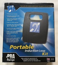 PDA RANGE Portable Induction Loop Kit Boxed Used PL1/K1