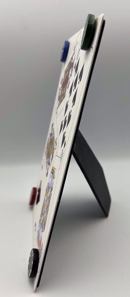 Sonoma Life+Style Photo Frame holds 4"x6" Photo with 4 Magnetic Poker Chips - Image 3 of 4