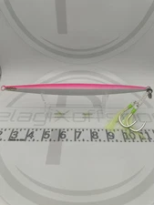 300g Bluefin Tuna/Rockfish Knife  Jig W/Glow Properties Upgraded Assist Hooks