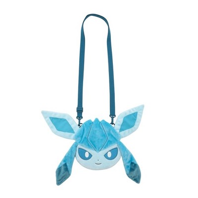 Pokemon Eevee Collection Plush Shoulder Bag Glaceon Face Pokemon Center Japan