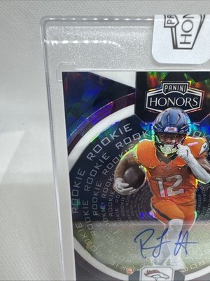 2025-26 Panini Honors Rj Harvey Rc Auto /25 Denver Broncos | eBay