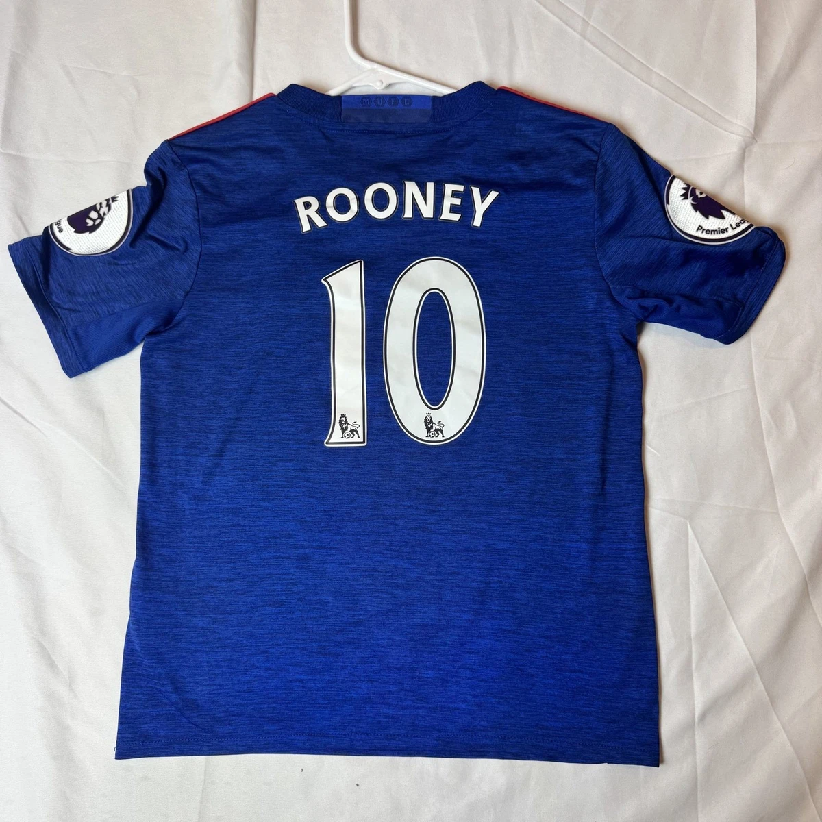 Wayne Rooney Blue International Club Soccer Fan Apparel and