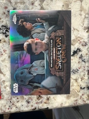 2025 TOPPS CHROME STAR WARS SKELTON CREW INSERT CARD WIM NEEL SHUTTLE CLASS SC-2