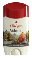 2 PACK Old Spice Anti-Perspirant 2.6 Ounce Volcano W/Charcoal Solid