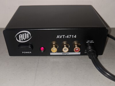 AV Tool AVT-4714 Distribution Amplifier component video/stereo audio ...