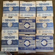 9 View-Master 3D S America Guatemala Nicaragua venezuala Honduras Uruguay Argen-