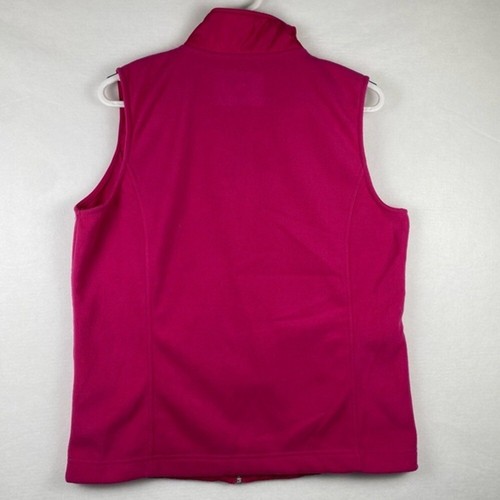 Made For Life | Women's Hot Pink Quilted Polyester Vest | Size Large | - Picture 6 of 8