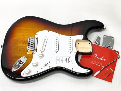 Standard Series Fender FULL THICKNESS STRAT BODY Sunburst SSS Electric Guitar