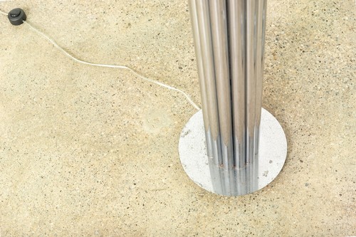 Vintage Mid Century Chrome Tubular Floor Lamp by George Kovacs (attr.), 2 Avail - Picture 11 of 11
