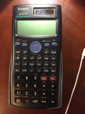 Casio FX-300ES Plus Scientific Calculator Natural Textbook Display