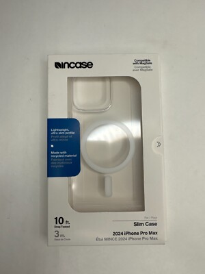 Incase Slim HARD Case w/ Magsafe for iPhone 16 Pro Max 6.9'' - Clear