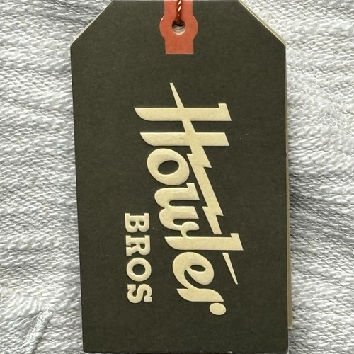 Howler Brothers Honzer Hoodie Mens XL Cream O Wheat Beach Surfer Frat Casual New - Picture 9 of 13