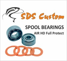 SPOOL BEARINGS ABEC 7 / AIR HD FULL PROTECT TYPE / DIFFERENT SIZE