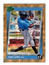 2021 Donruss Baseball Rated Prospects #RP3 Yiddi Cappe /999 Miami Marlins
